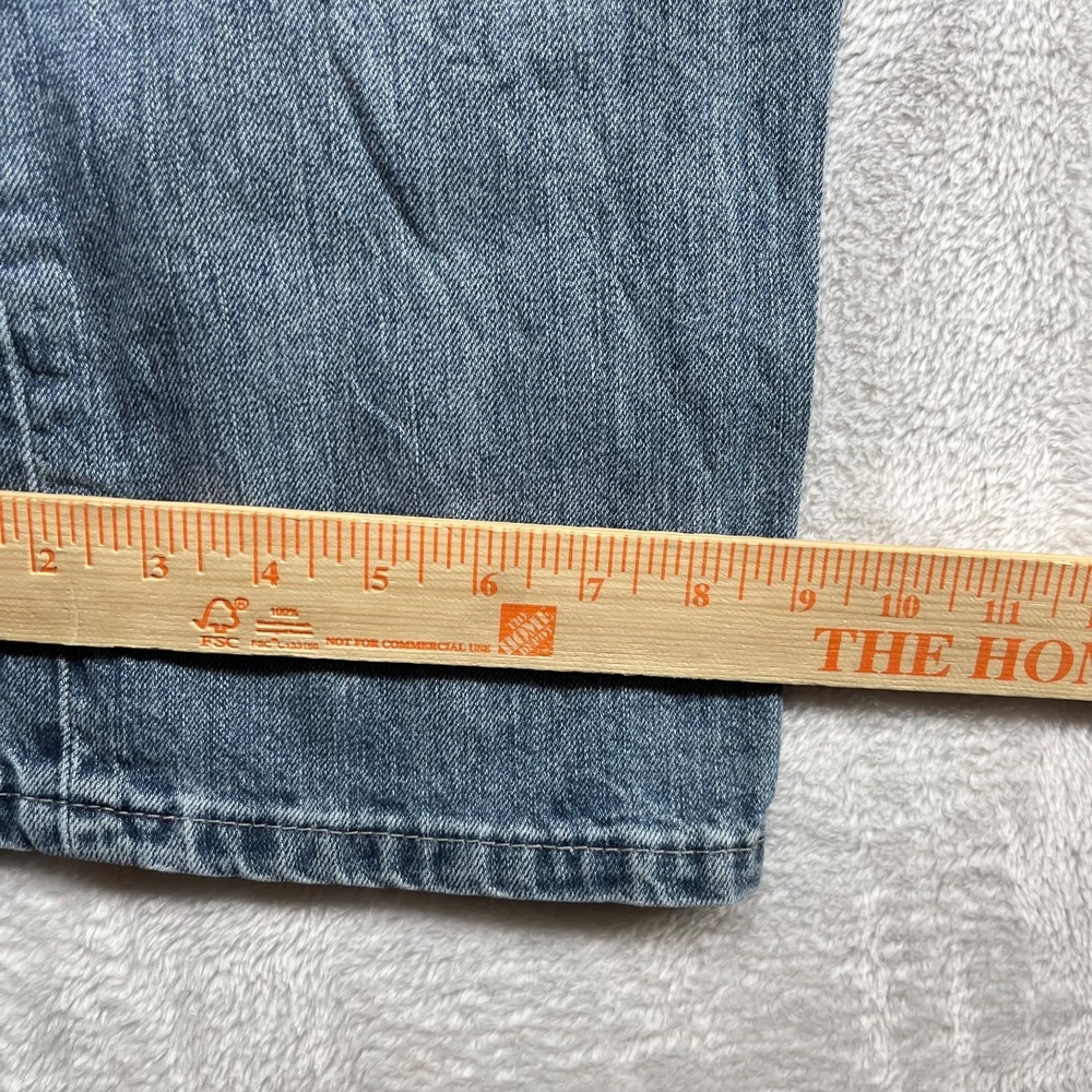 Levi's Straight Jeans Men's Blue Denim Mid Rise Pockets Classic Zip Fly - 38X30 - Picture 7 of 15